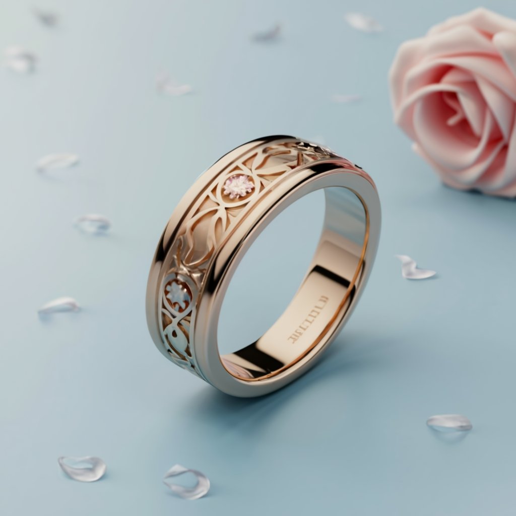 Argolla de oro Golden Jewelry Dreams