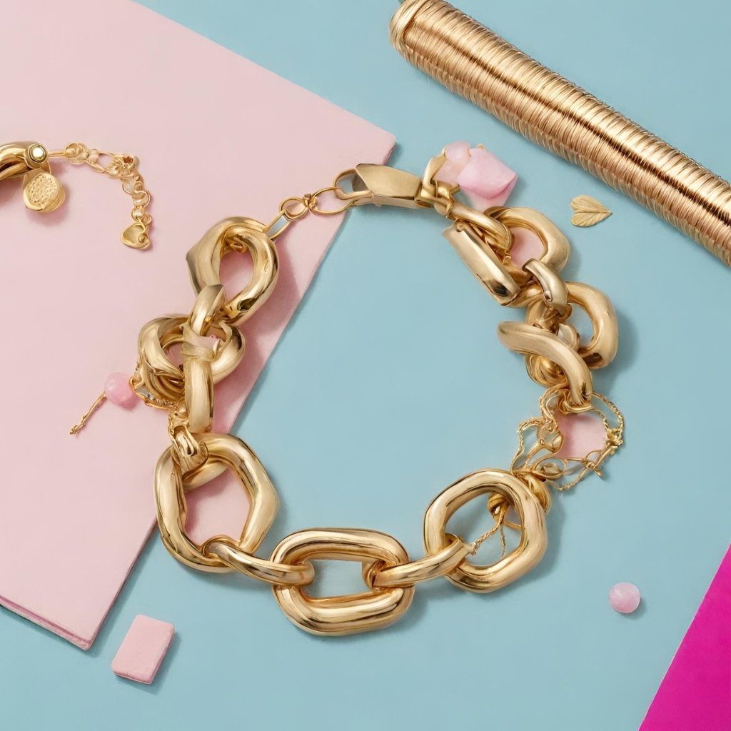 Brazalete de oro Garcias Jewelry Miami