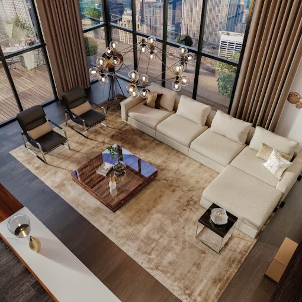 Juego de mueble Modani Furniture Miami