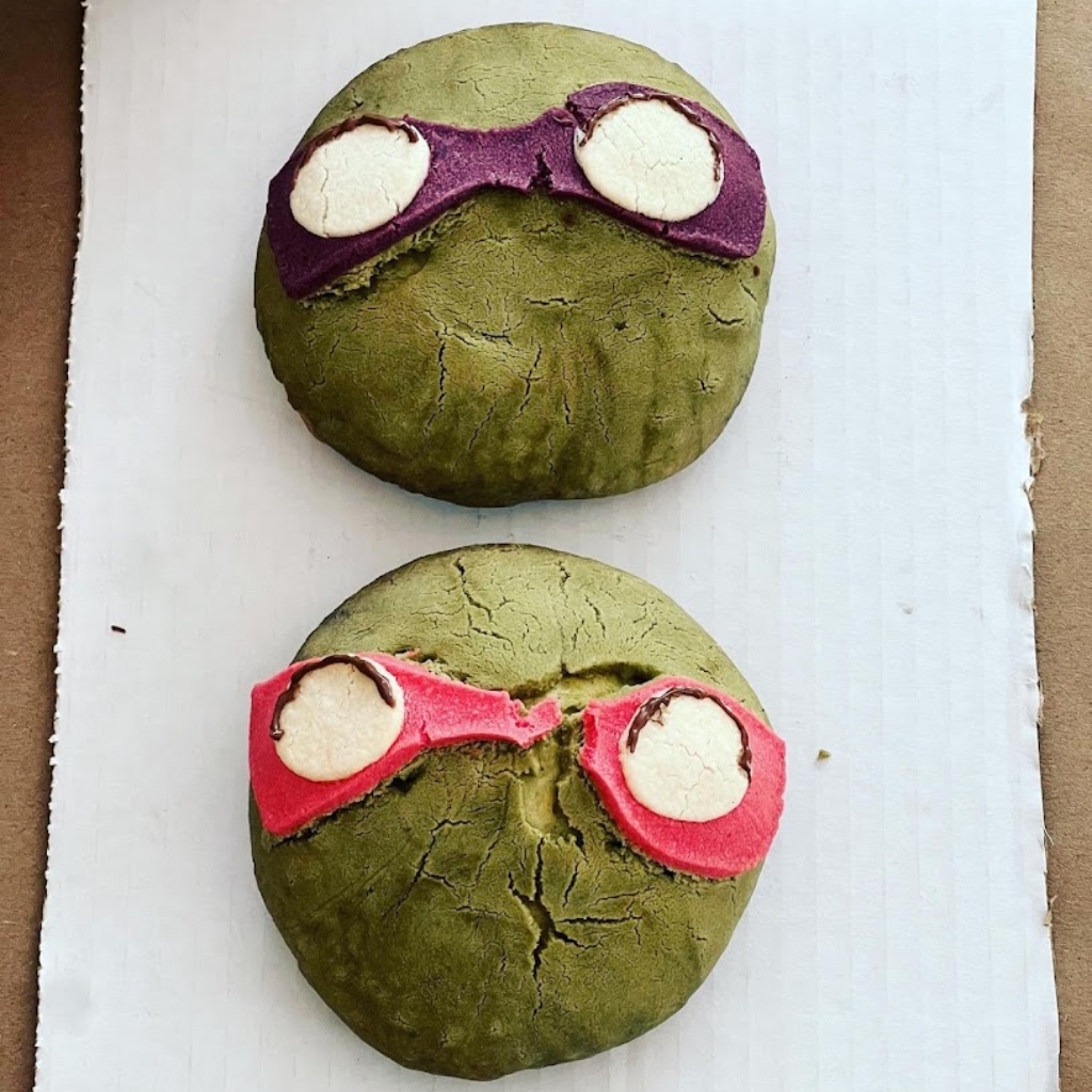 Galletas de las tortugas ninjas