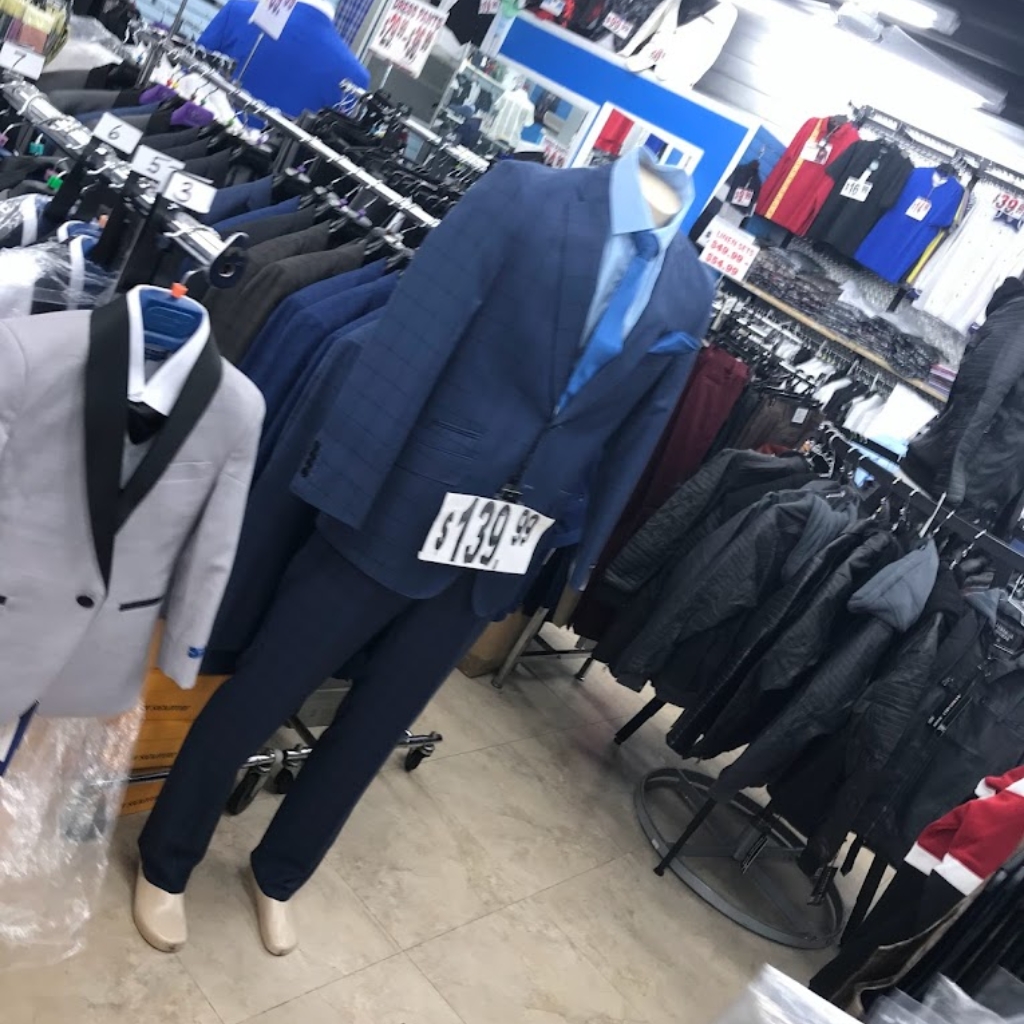 Traje azul