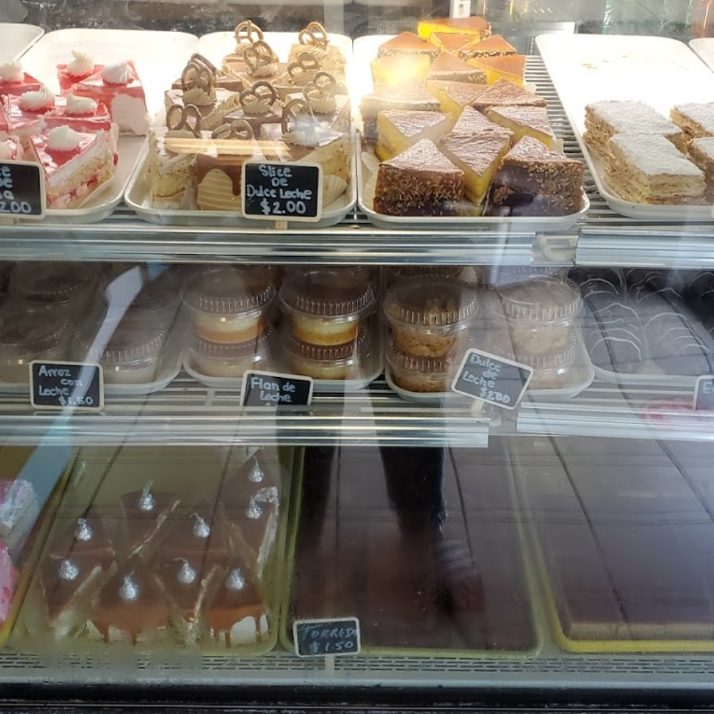 Vitrina con pasteles