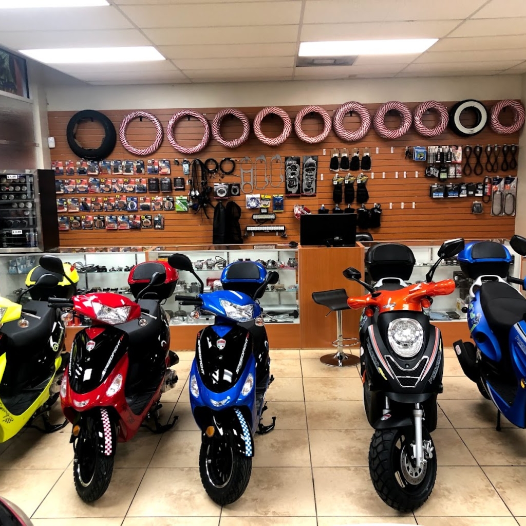 Exhibición de motos