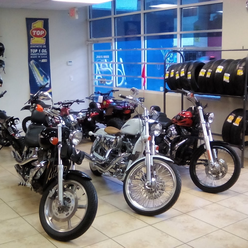 Motos cromada