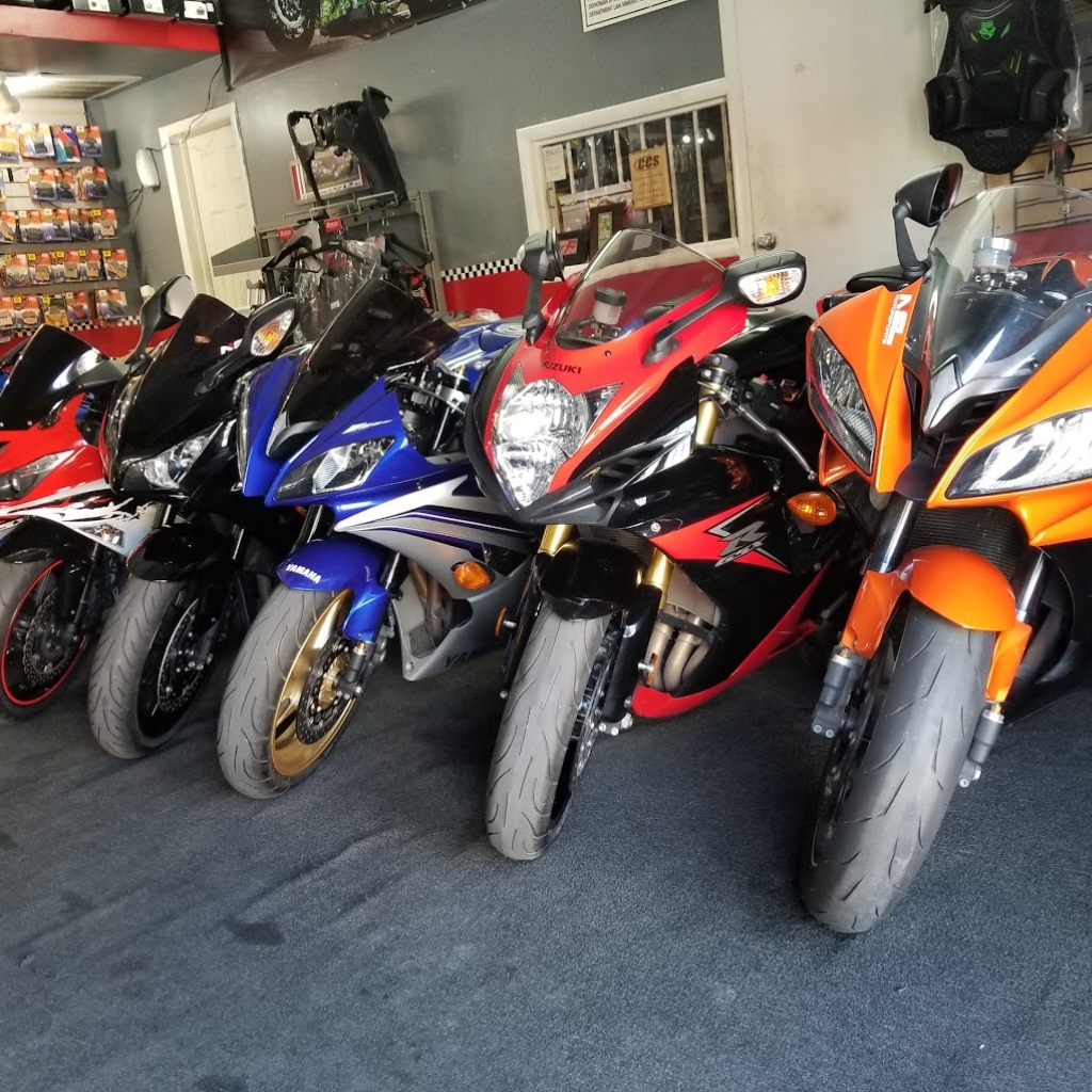 Exhibición de motos