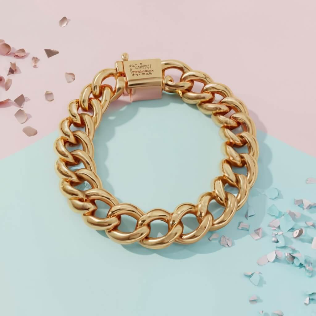 Ajorca oro D'Cuba Joyeros