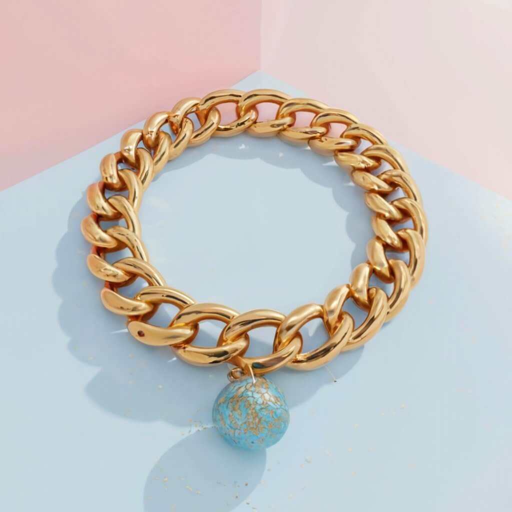 Pulsera de oro Victoria's Jewelers