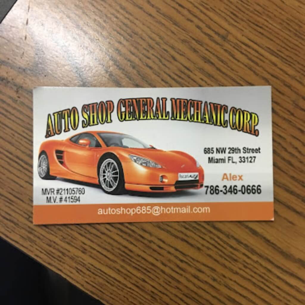 AutoShop General Mechanic