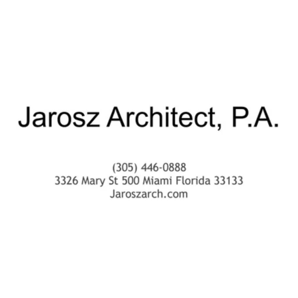 Jarosz Architect, P.A.