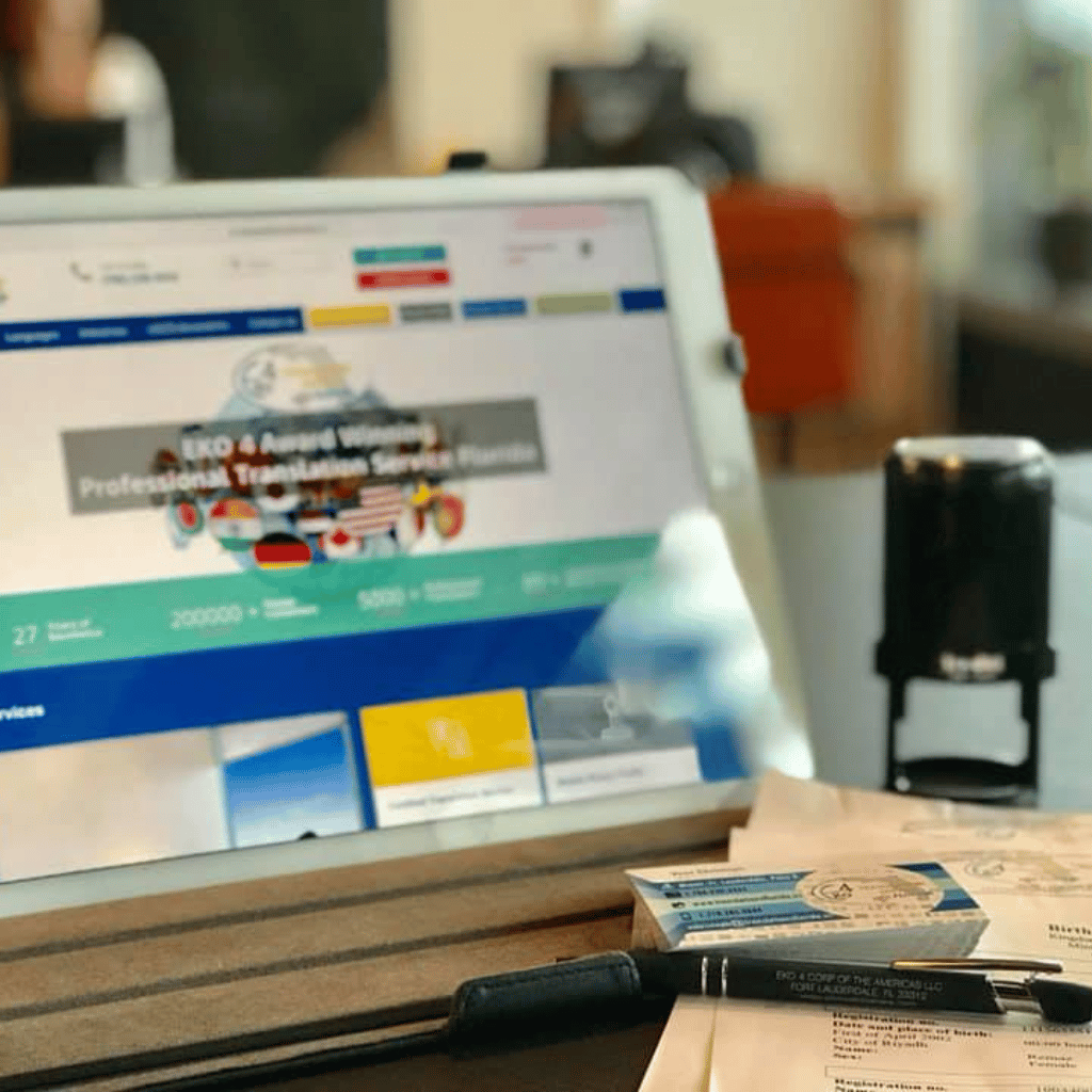 Certified Government Translation Services