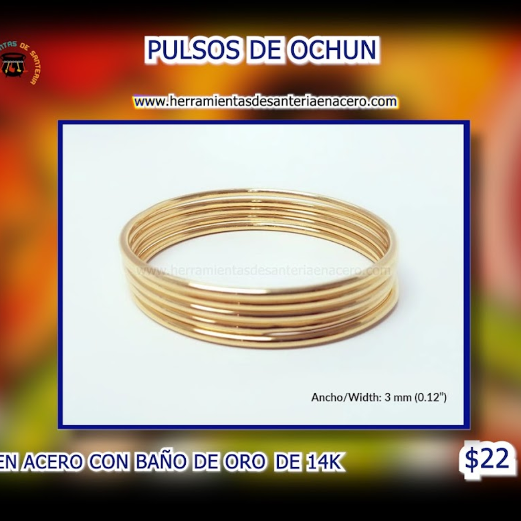 Santería en acero inoxidable