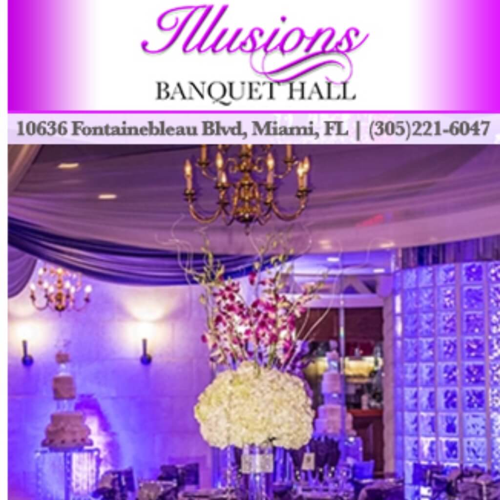 Illusions Banquet Hall by Olga's
