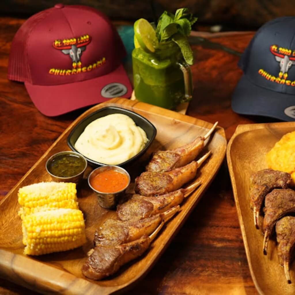 menú de parrillada familiar da silva