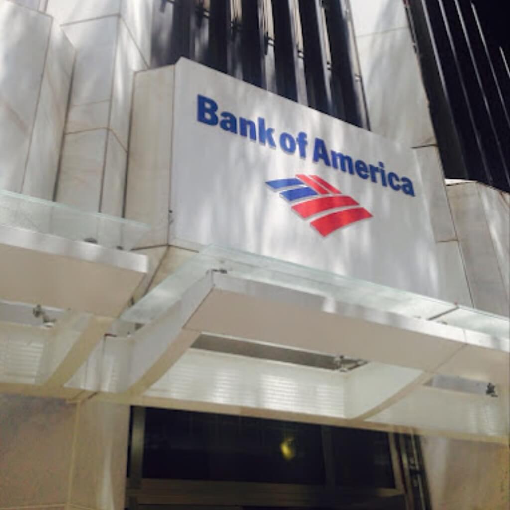 Frente de Bank of America Financial Center