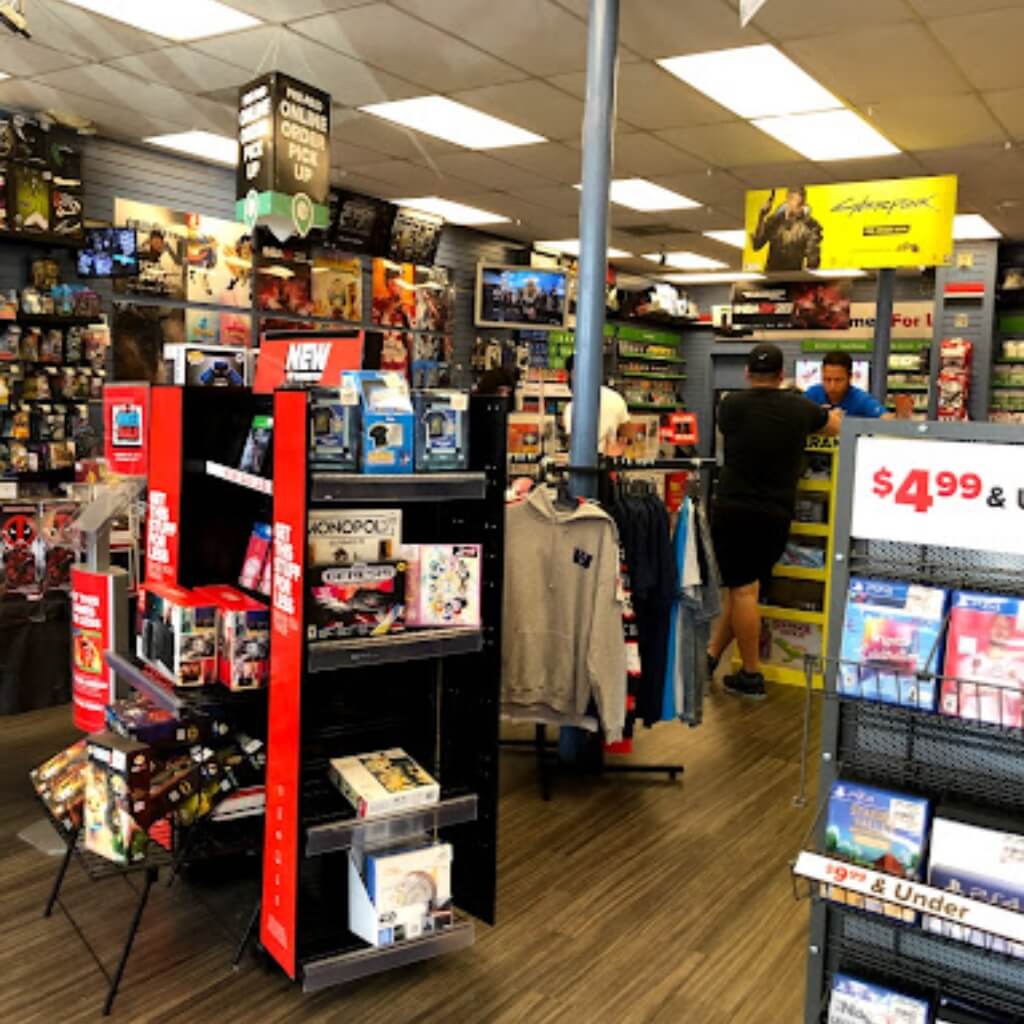 Amplia gama en GameStop - Finger Prints Technology