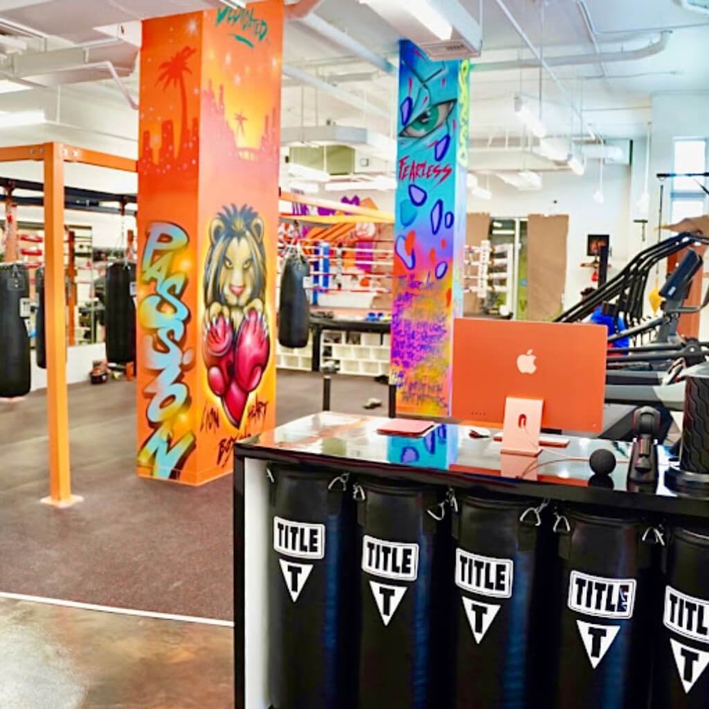 Recepción de Lion Heart Boxing Gym