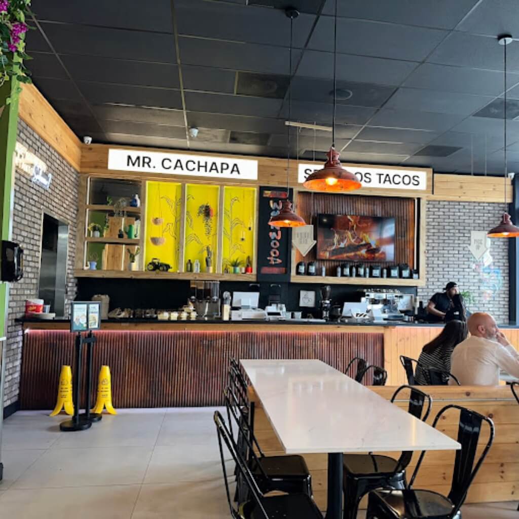 Interior del Restaurante Mr Cachapa Wynwood