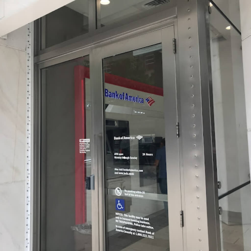 Cajeros de Bank of America Financial Center