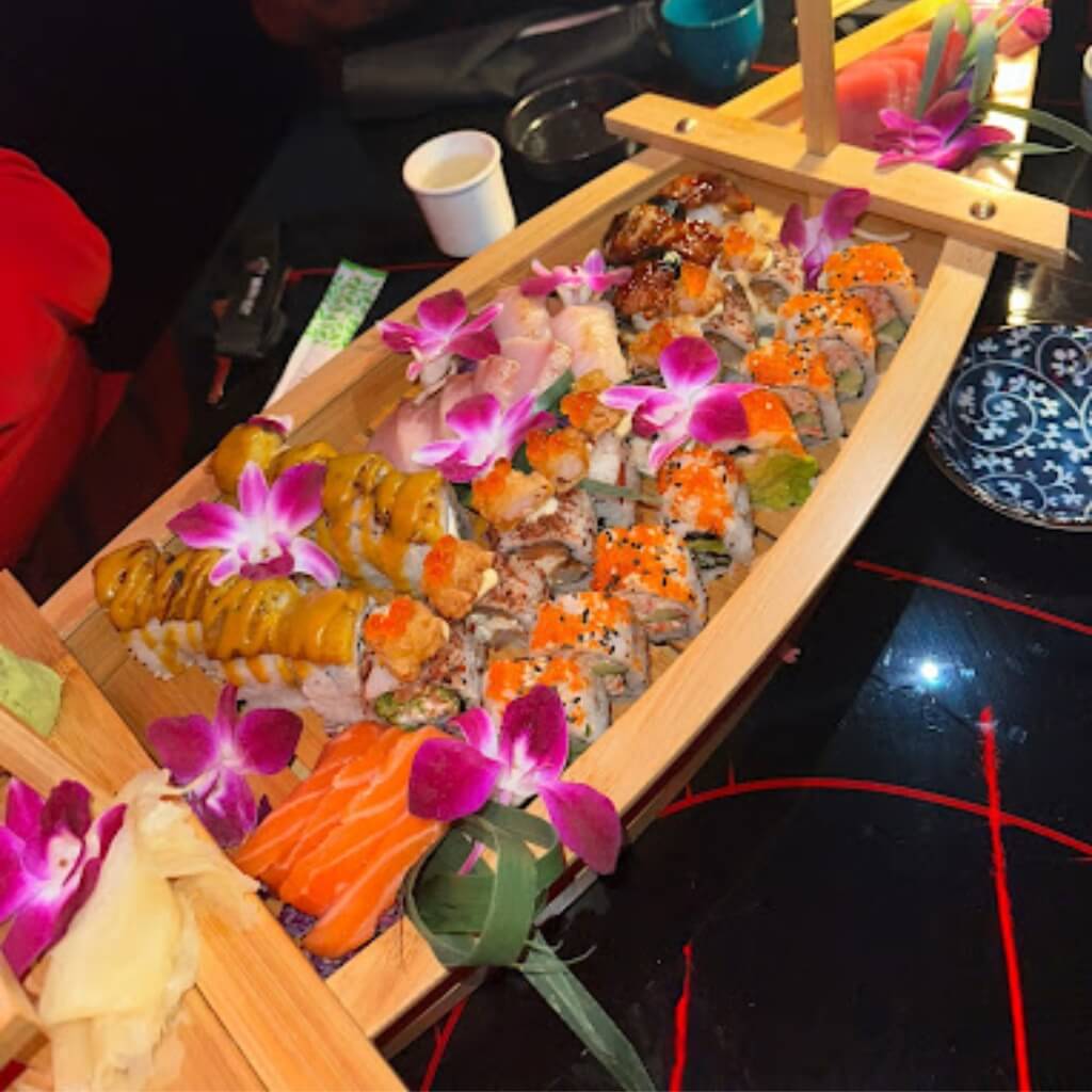 Bandeja de sushi