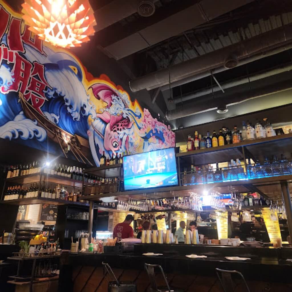 Interior de Pubbelly Sushi Brickell