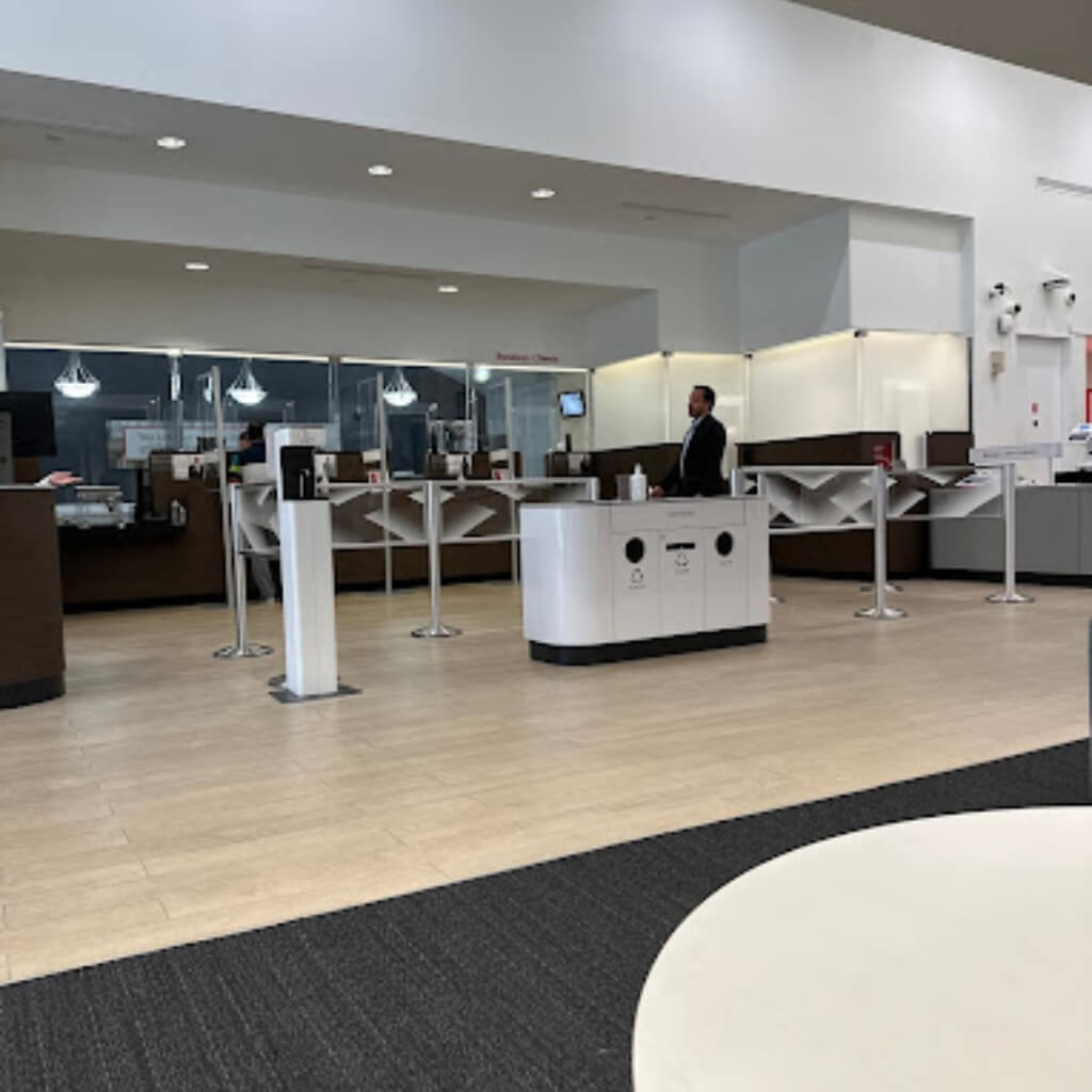 Interior de de Bank of America Financial Center