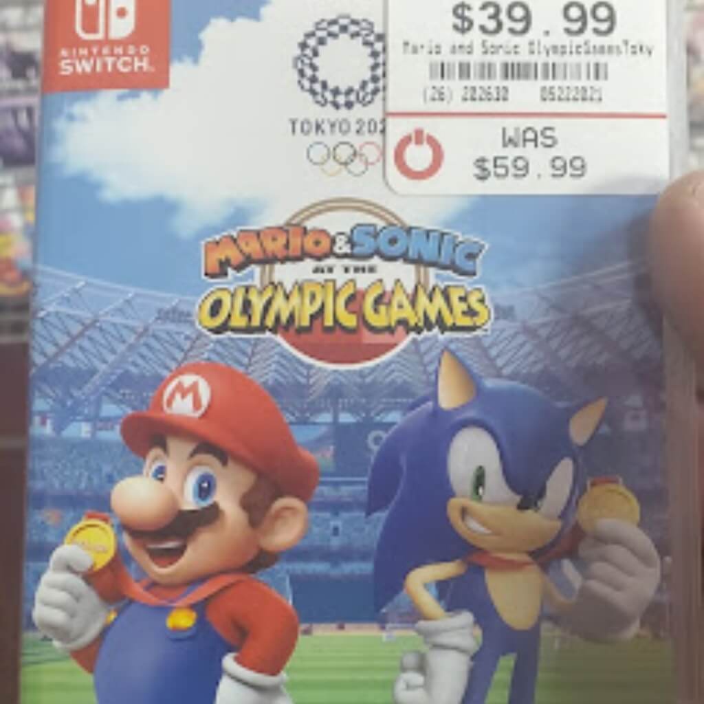 Mario y Sonic  en GameStop - Coral Way Plaza