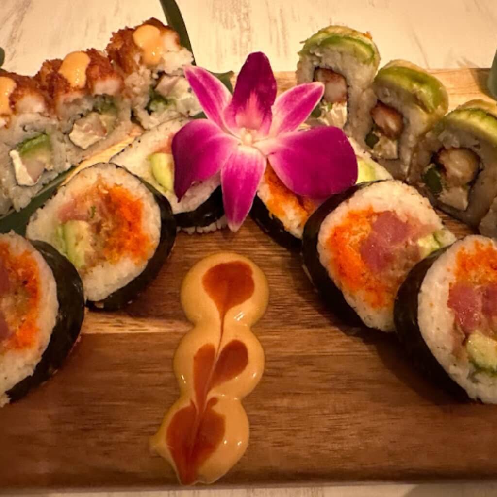 Platillos auténticos en Obba Sushi