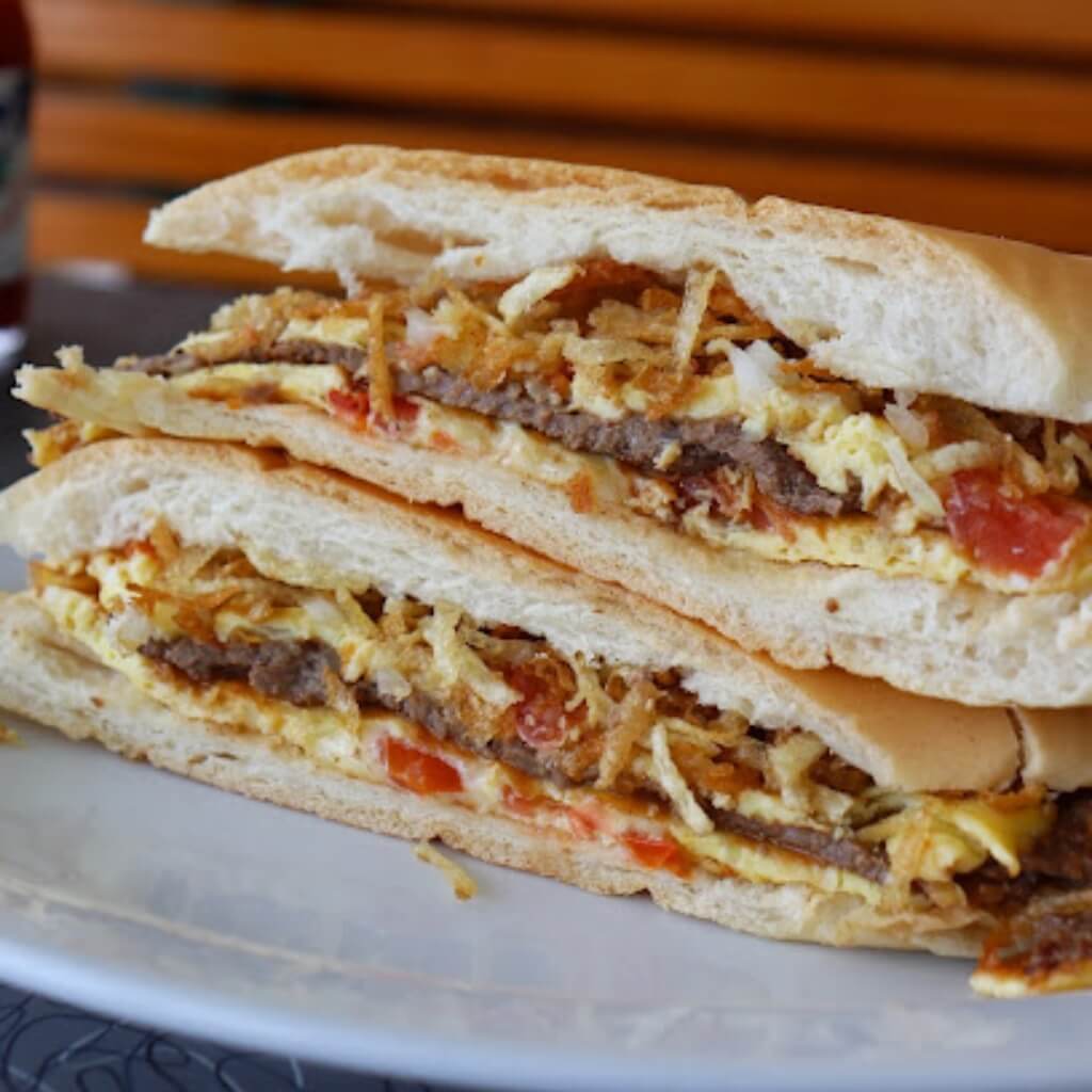 Emparedado en El Rey De Las Fritas