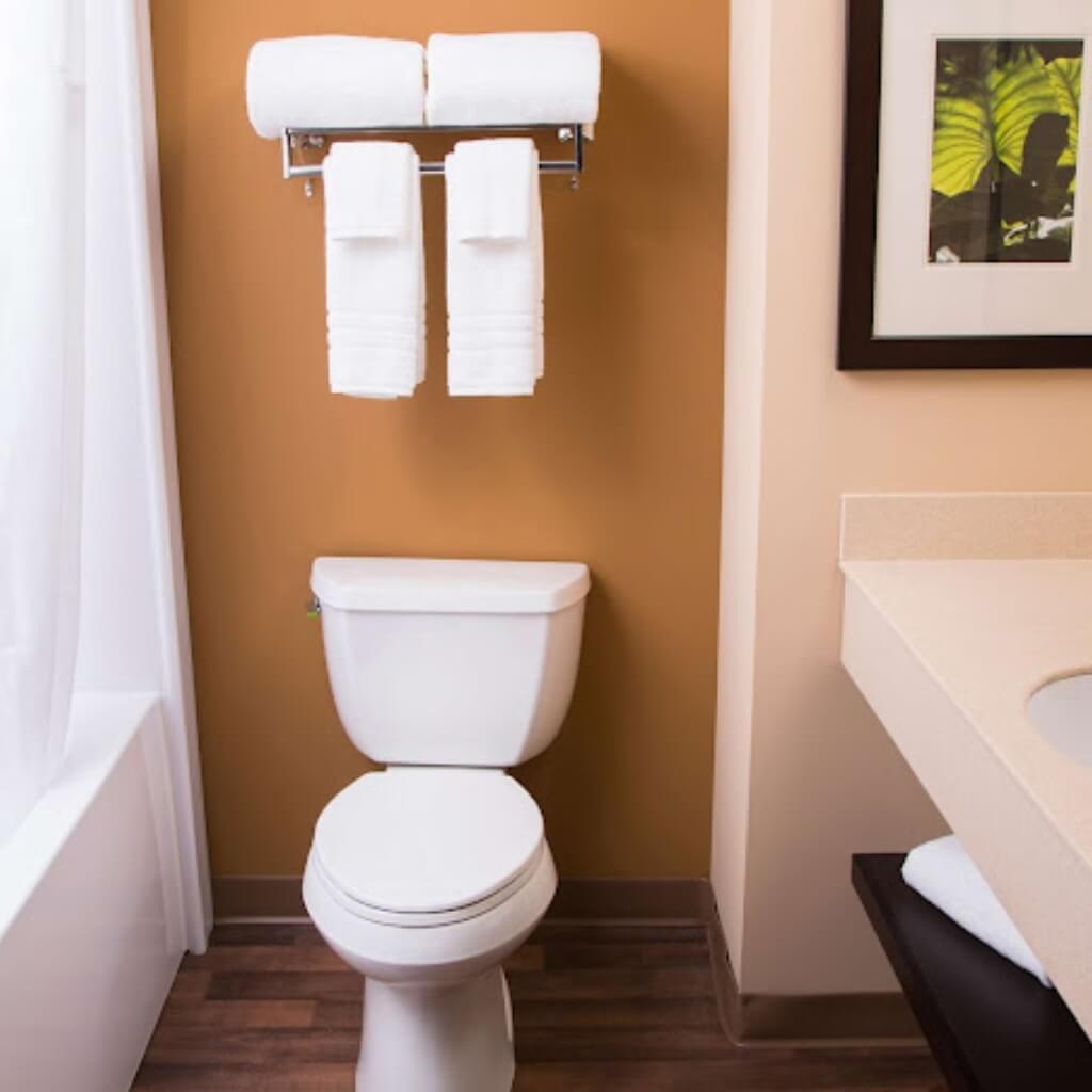 Baño Extended Stay America - Miami - Airport - Blue Lagoon