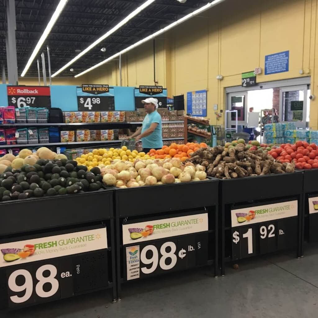 Wallmart - Verduras