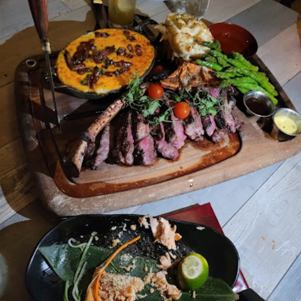 Corte de carne Barton G. The Restaurant Miami Beach