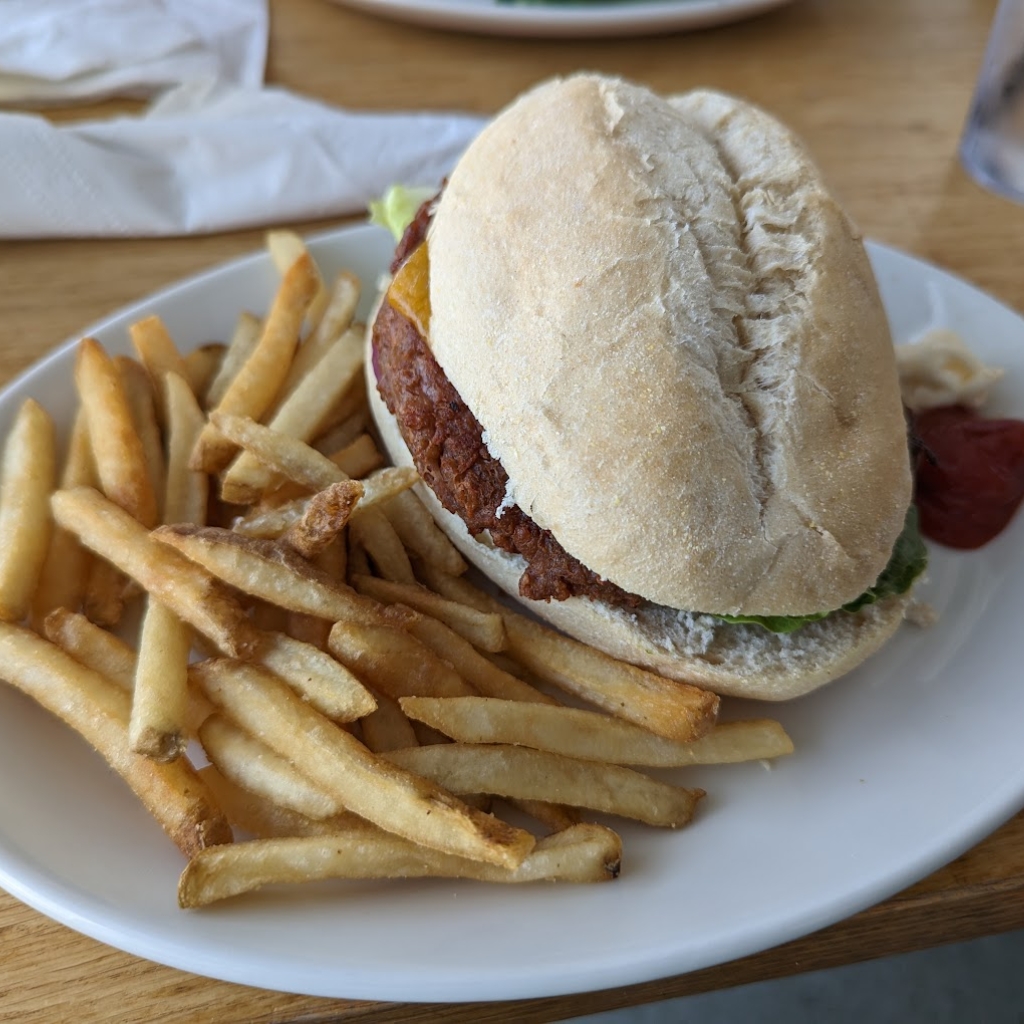 Hamburguesas y papas