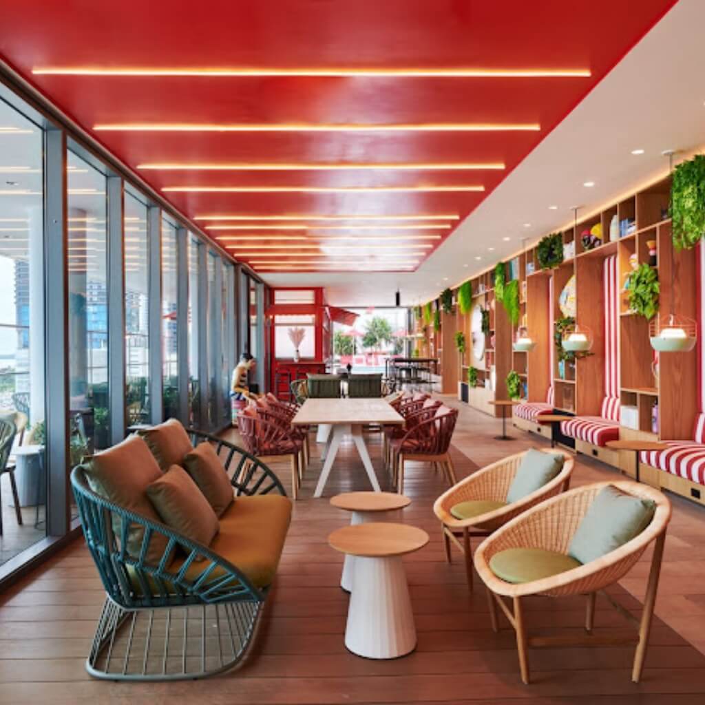 Instalaciones citizenM Miami Worldcenter hotel