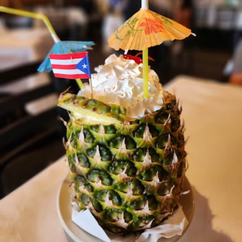Piña colada Mofongo Restaurant