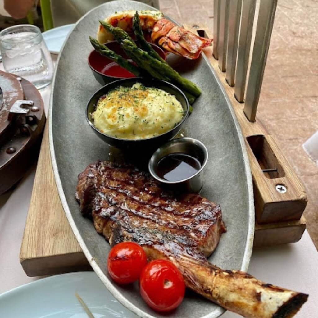 Platillo Barton G. The Restaurant Miami Beach