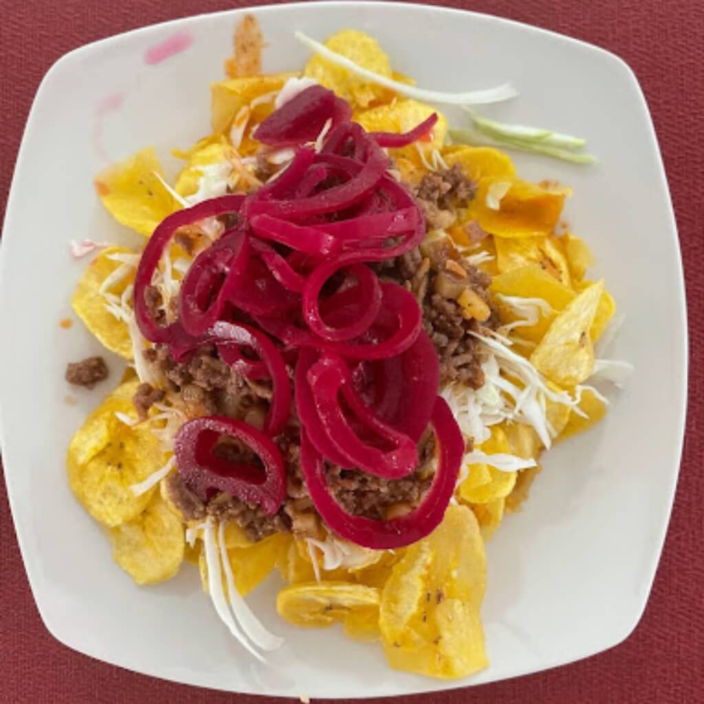 Platillo Sabor Autentico Hondureño