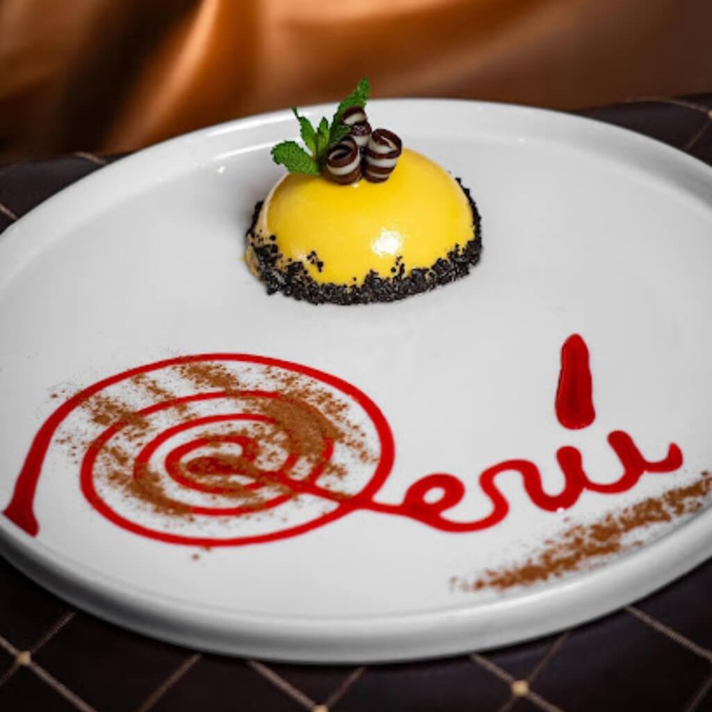Postre Aromas del Peru