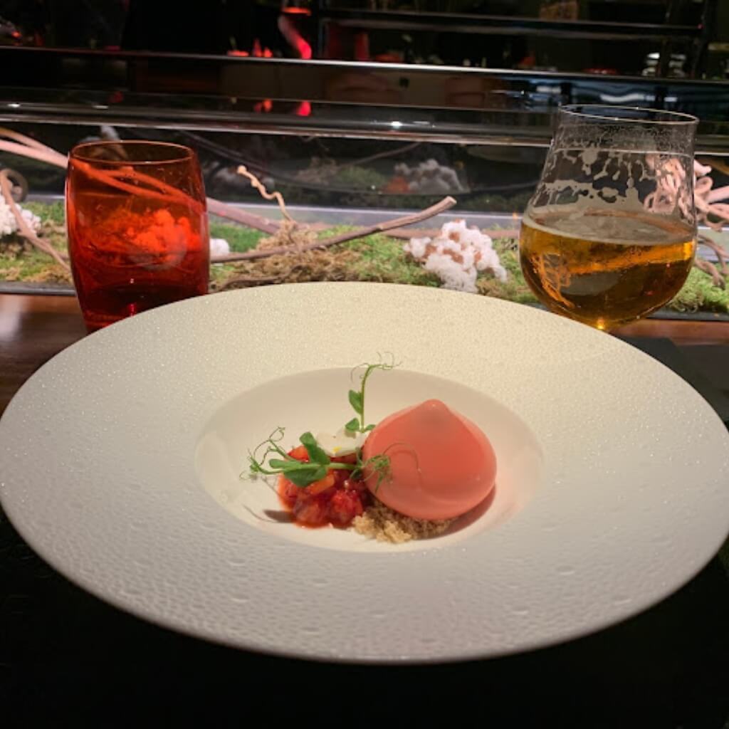 Postre L’Atelier de Joël Robuchon